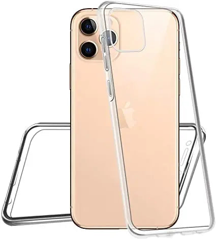 360 Full Body Case for iPhone 12 11 Pro XR XS Max 8 7 6 Plus 5S SE 2020 Double Side Silicone TPU Funda Transparent Protect Cover