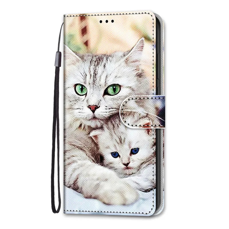 For iPhone 14 Pro Max Case Fashion PU Leather Flip Wallet Case on for Funda iPhone 11 12 13 14 Pro Max 14 Plus Phone Cover Coque