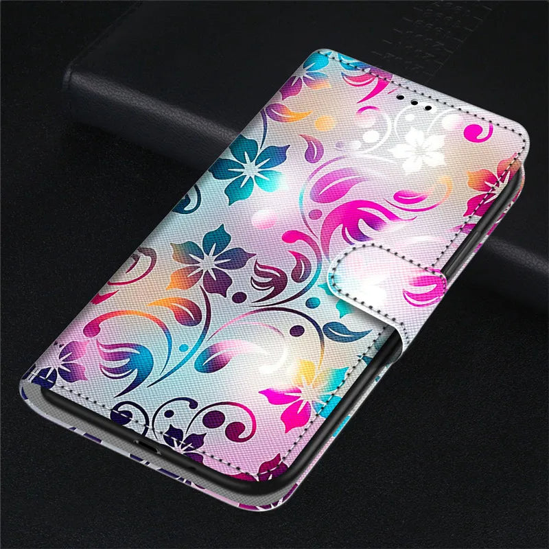 For iPhone 14 Pro Max Case Fashion PU Leather Flip Wallet Case on for Funda iPhone 11 12 13 14 Pro Max 14 Plus Phone Cover Coque