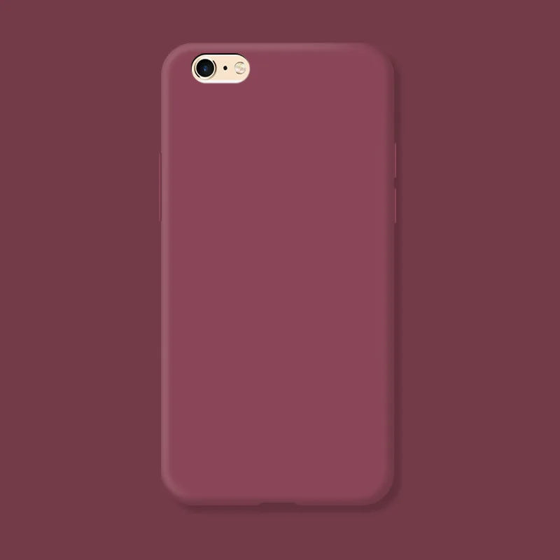 For iphone SE 2020 SE2 Fundas Original Case For iphoneSE 2020 Shockproof Liquid Silicone Protective Cover iphone SE 2020 Case