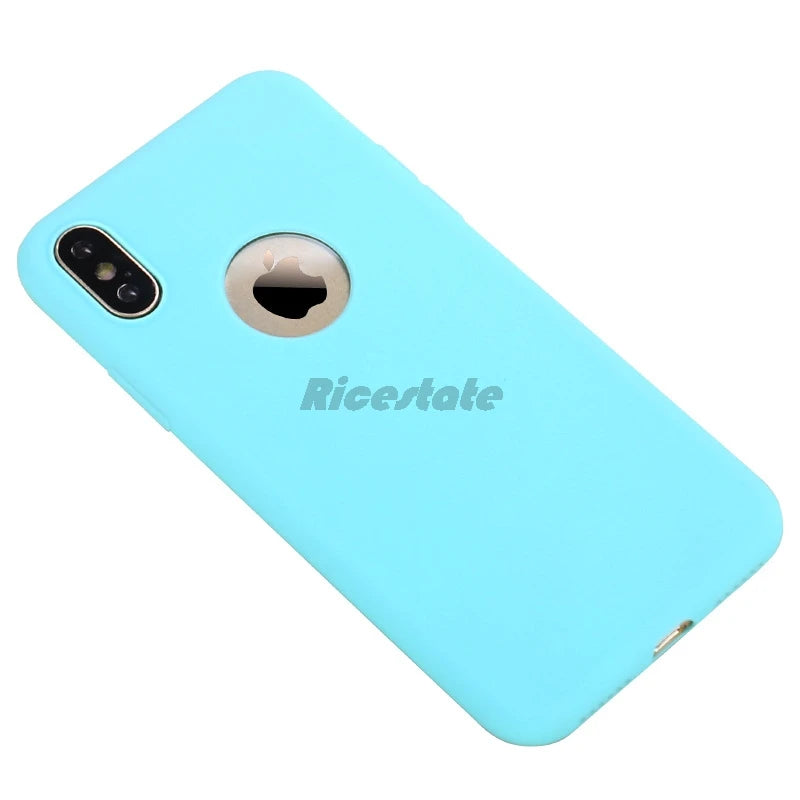 Silicon Case For iPhone 6 6s 7 8 Plus 7Plus 8Plus SE 2020 iphone 11 12 13 Pro X XS MAX XR mini Gel Cell Phone Cover Casing Coque