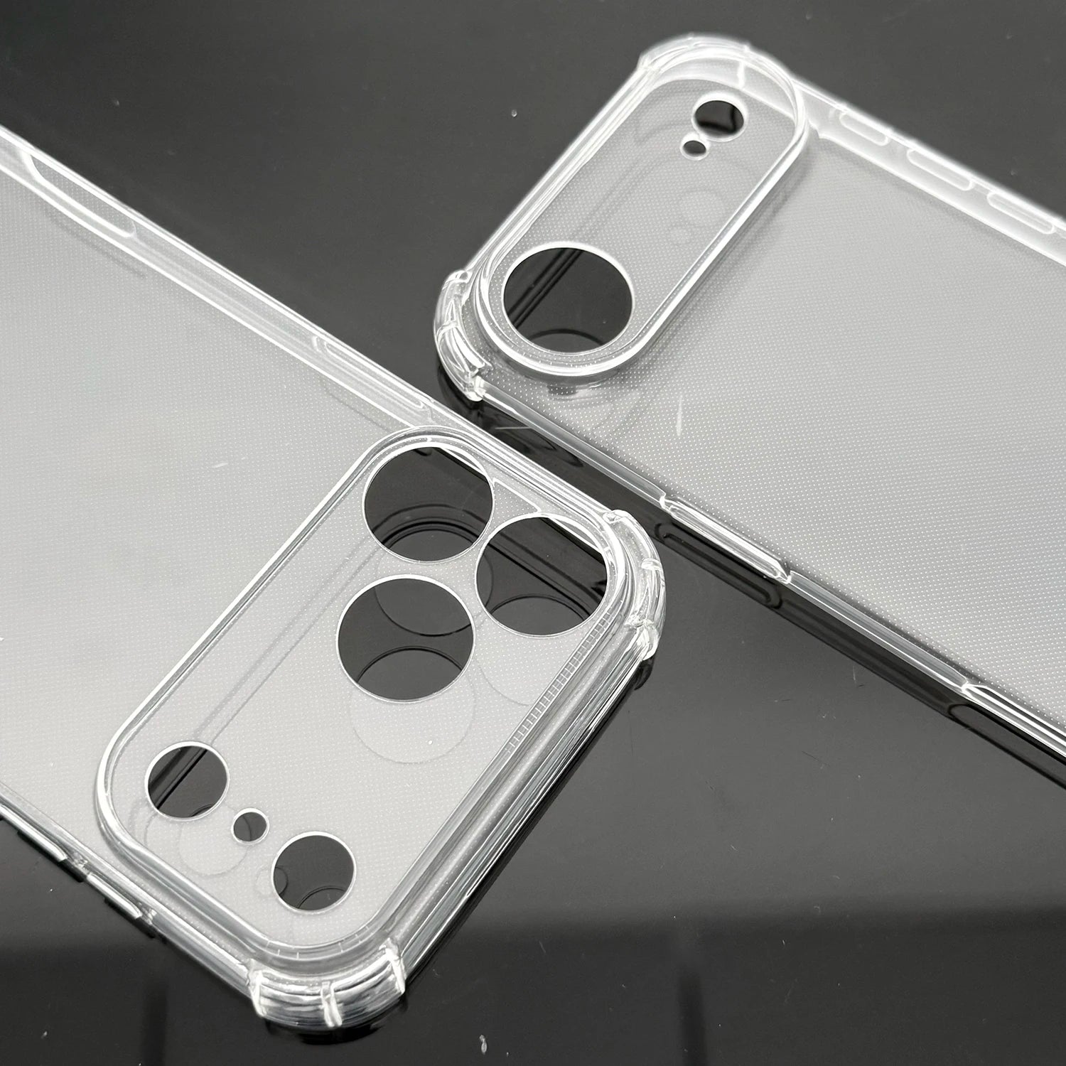 Transparent Phone Cases for IPhone 17/17 Air/17 Pro/17 ProMax Corner Protection Shockproof Anti-scratch Clear Phone Covers