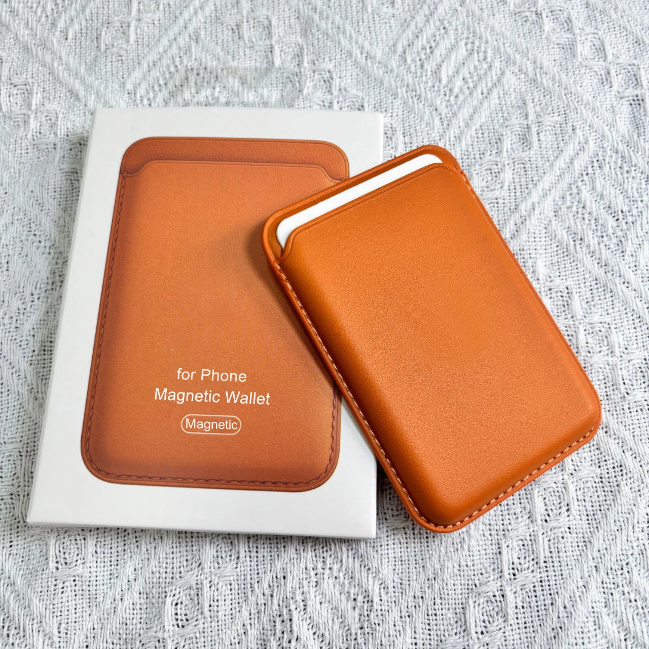 For Magsafe Leather Wallet For APPLE iPhone 16 12 13 14 15 17 Pro Max Plus Magnetic Card Holder Case Cover Accessories With Box