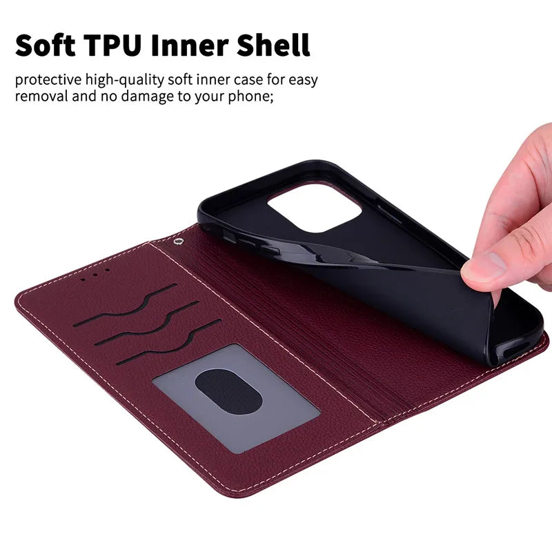 For iPhone Air Case iPhone 17 Case Wallet Leather Flip Cover For iPhone 17 Pro Max Phone Case Wallet Pouch Flip Fundas iPhone17