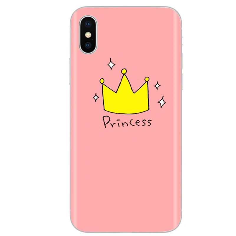 Cute Animal Flower Silicone Case for Iphone XR Case X Xs Max Simple Silicone Case for Iphone X Xs Max Xr Soft Cover Coque Shell