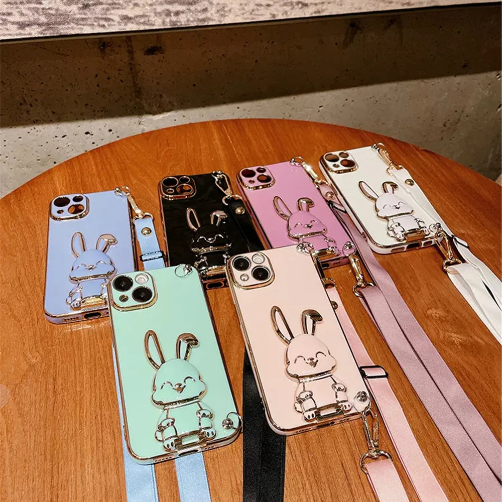 Crossbody Lanyard Phone Holder Case For Xiaomi Mi 12T 11T 12 13 10 11 Lite Mi13 13 Pro 13Lite 13Pro 5G 8 9 9T Ultra Stand Cove