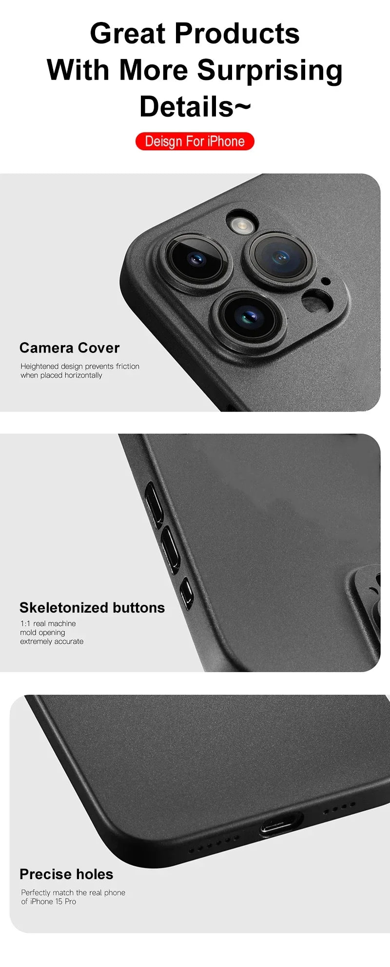 0.3mm Ultra Thin Clear Matte PP Hard Ultra Slim Case For Iphone 17 Air 17PRO 16 15 14 13 12 11 Pro Max Shell Silm Back Case