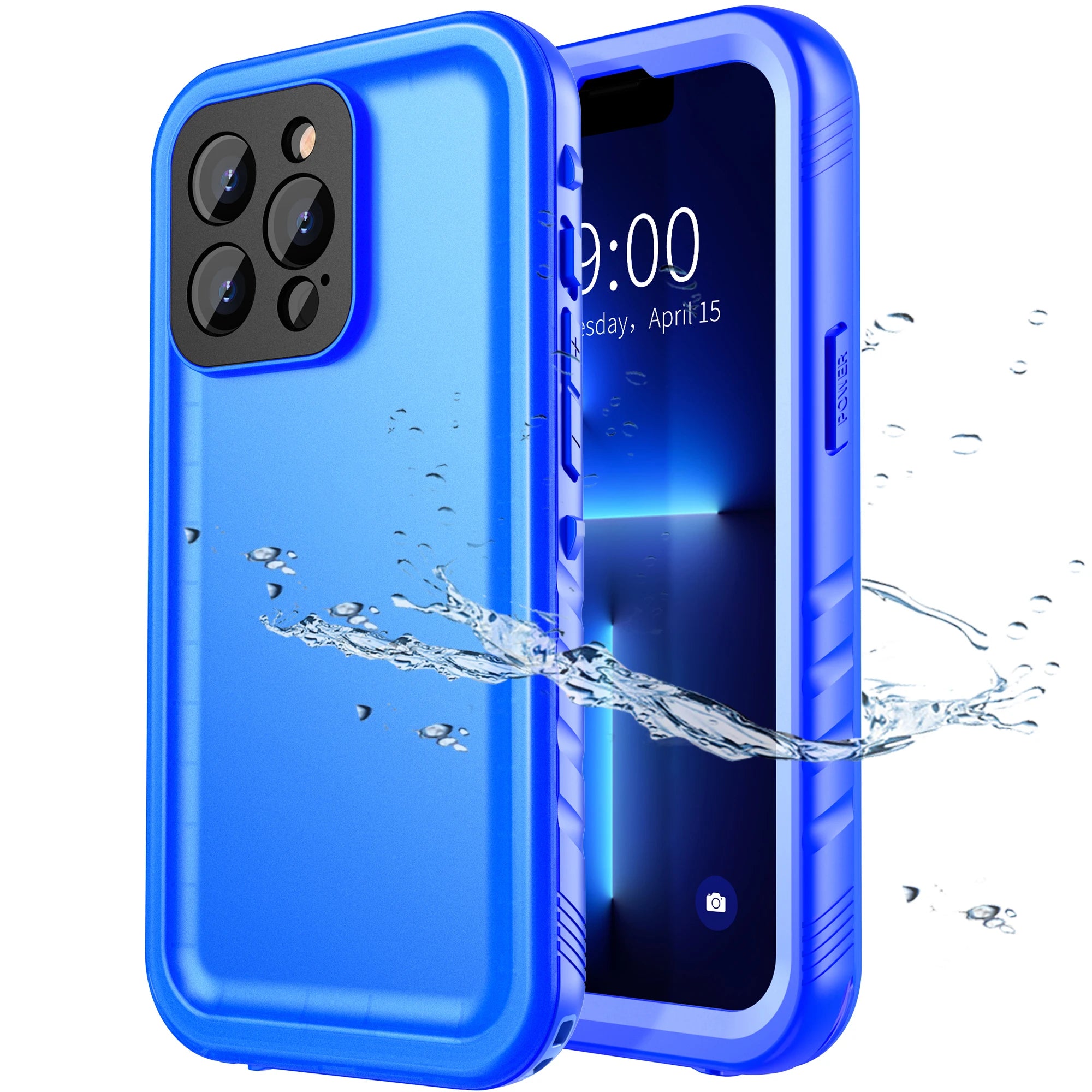 SPORTLINK Waterproof Case for iPhone 14 16 13 11 15 17 Pro Max SE 2nd 2020 3rd 2022 X 7 8 Shockproof Built-in Screen Protector