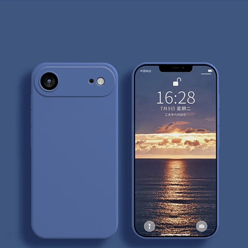 For iPhone 17 Air Case For Apple iPhone 17Air Cases Luxury TPU Anti-drop Liquid Silicone Protective Phone Cases iPhone17 Air