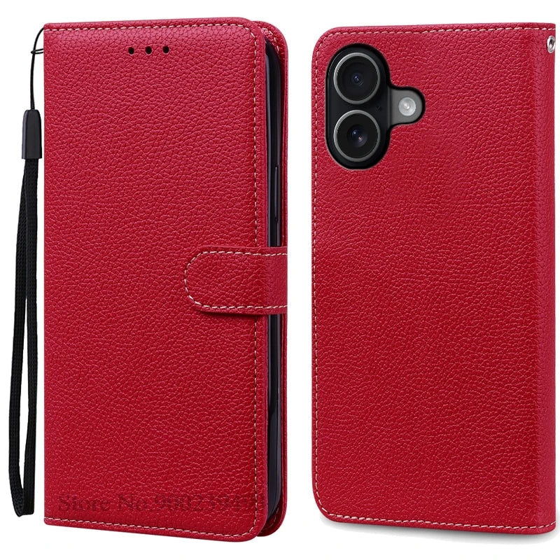 For iPhone Air Case iPhone 17 Case Wallet Leather Flip Cover For iPhone 17 Pro Max Phone Case Wallet Pouch Flip Fundas iPhone17