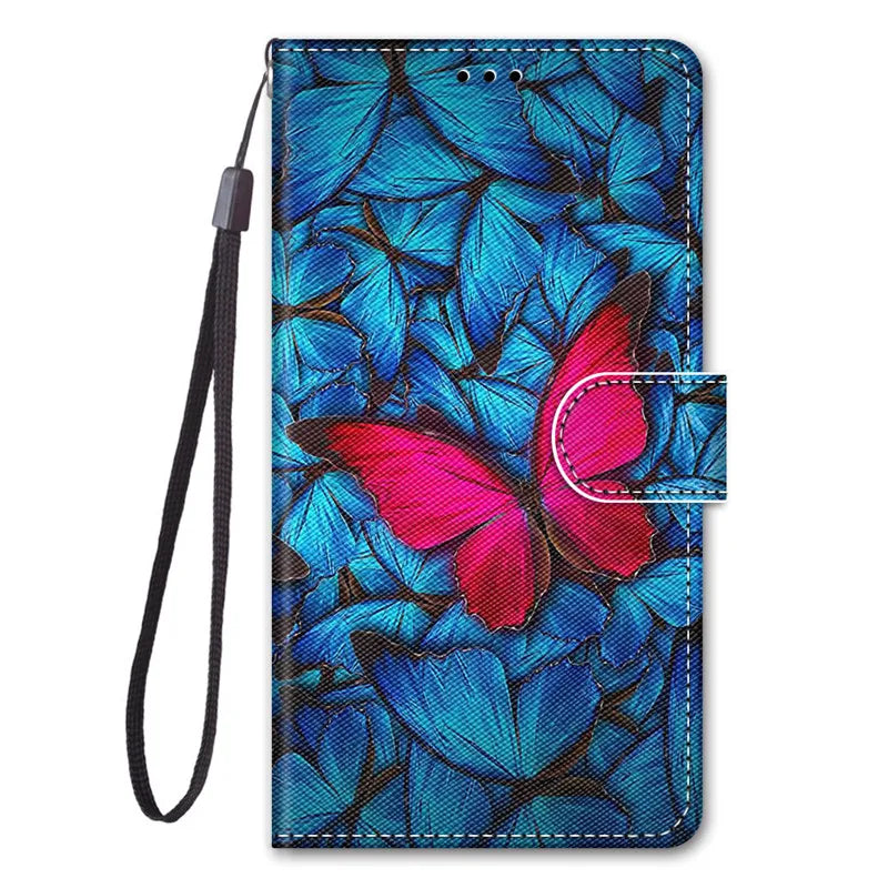 For iPhone 14 Pro Max Case Fashion PU Leather Flip Wallet Case on for Funda iPhone 11 12 13 14 Pro Max 14 Plus Phone Cover Coque