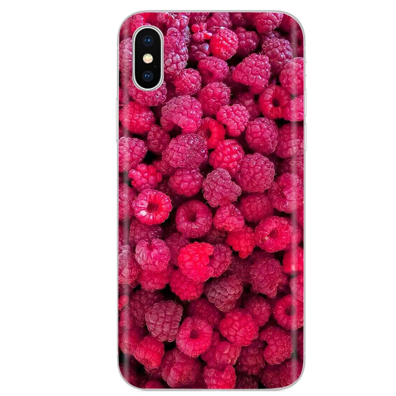 Cute Animal Flower Silicone Case for Iphone XR Case X Xs Max Simple Silicone Case for Iphone X Xs Max Xr Soft Cover Coque Shell