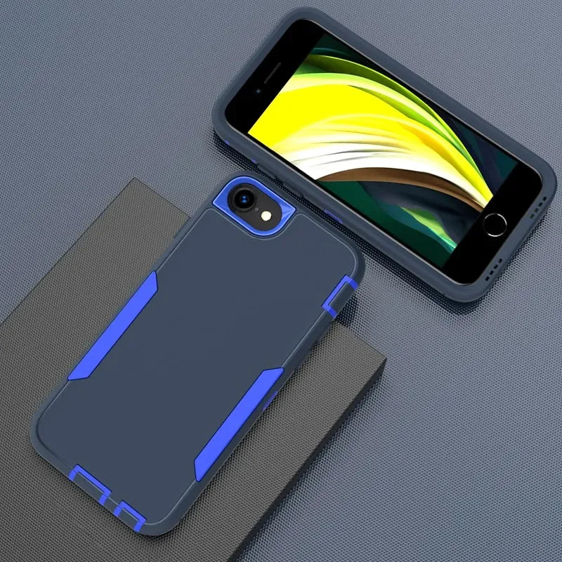 For iPhone SE 2022 Case Shockproof Matte Phone Bumper Hybrid Heavy Duty Cases For iPhone SE 2022 Back Covers iPhoneSE2022 Cover
