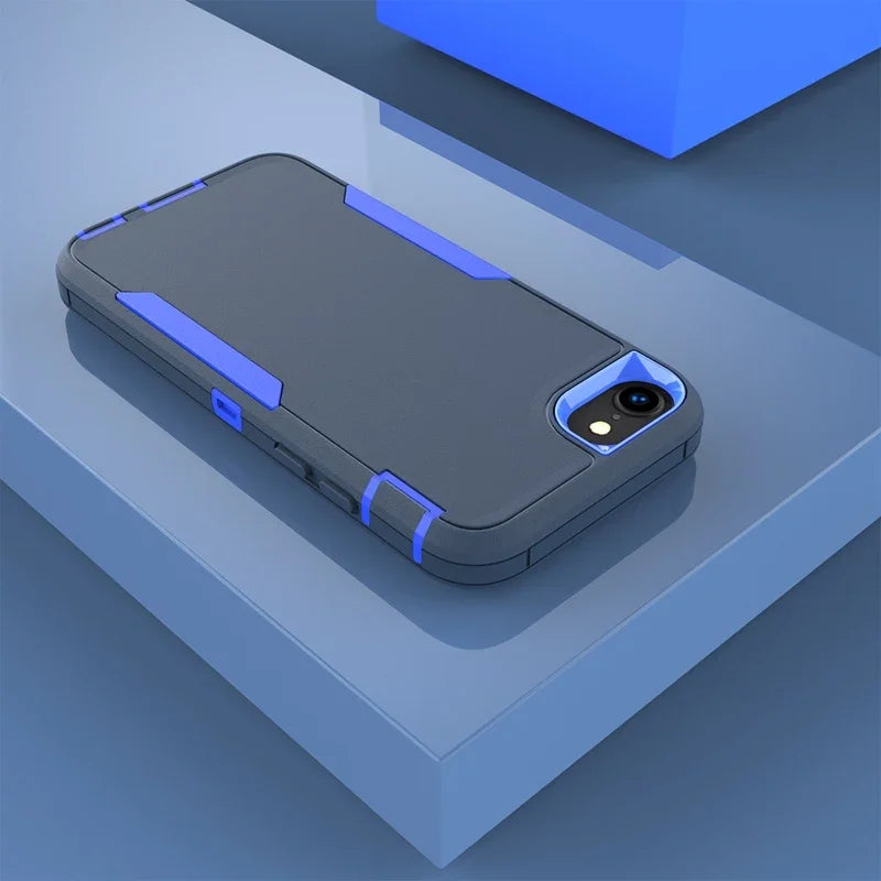 For iPhone SE 2022 Case Shockproof Matte Phone Bumper Hybrid Heavy Duty Cases For iPhone SE 2022 Back Covers iPhoneSE2022 Cover