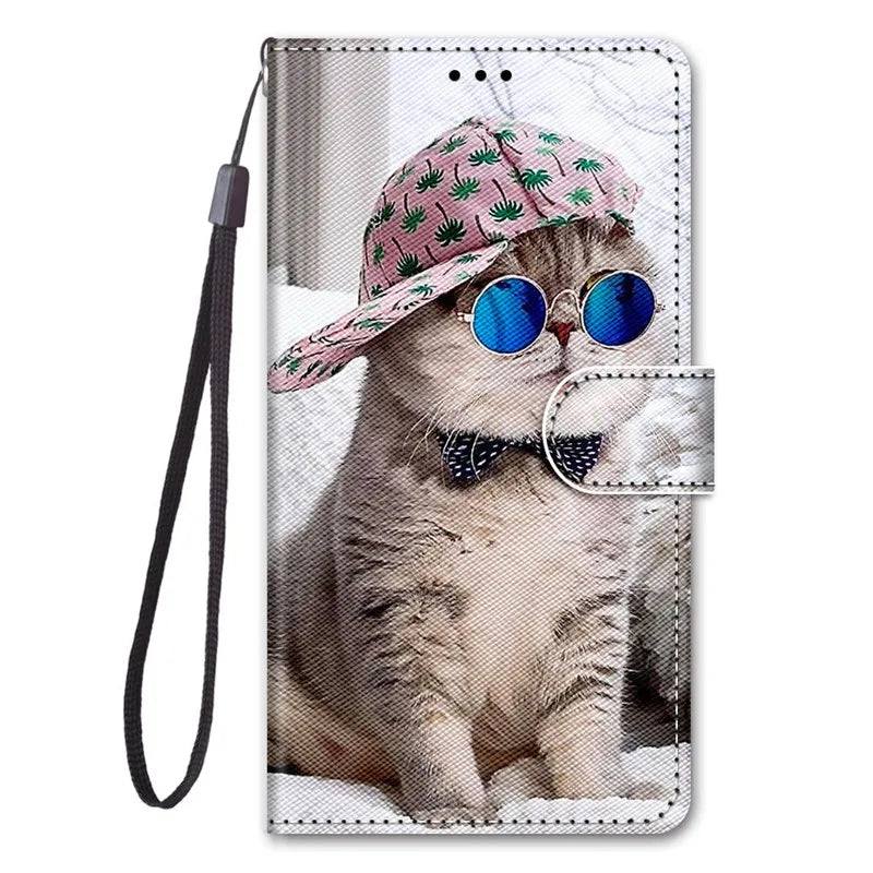 For iPhone 14 Pro Max Case Fashion PU Leather Flip Wallet Case on for Funda iPhone 11 12 13 14 Pro Max 14 Plus Phone Cover Coque