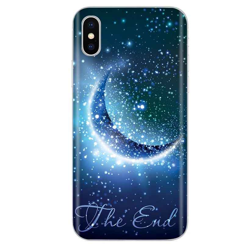 Cute Animal Flower Silicone Case for Iphone XR Case X Xs Max Simple Silicone Case for Iphone X Xs Max Xr Soft Cover Coque Shell