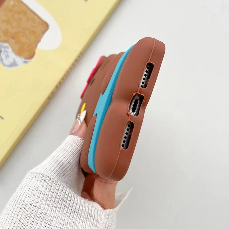 Hello Kitty 3D Cartoon Bow Case For iPhone 15 14 13 Pro Max 11 12 13 XR XS MAX 6 7 8 Plus SE Y2K Anti Fall Silicone Cases Cover