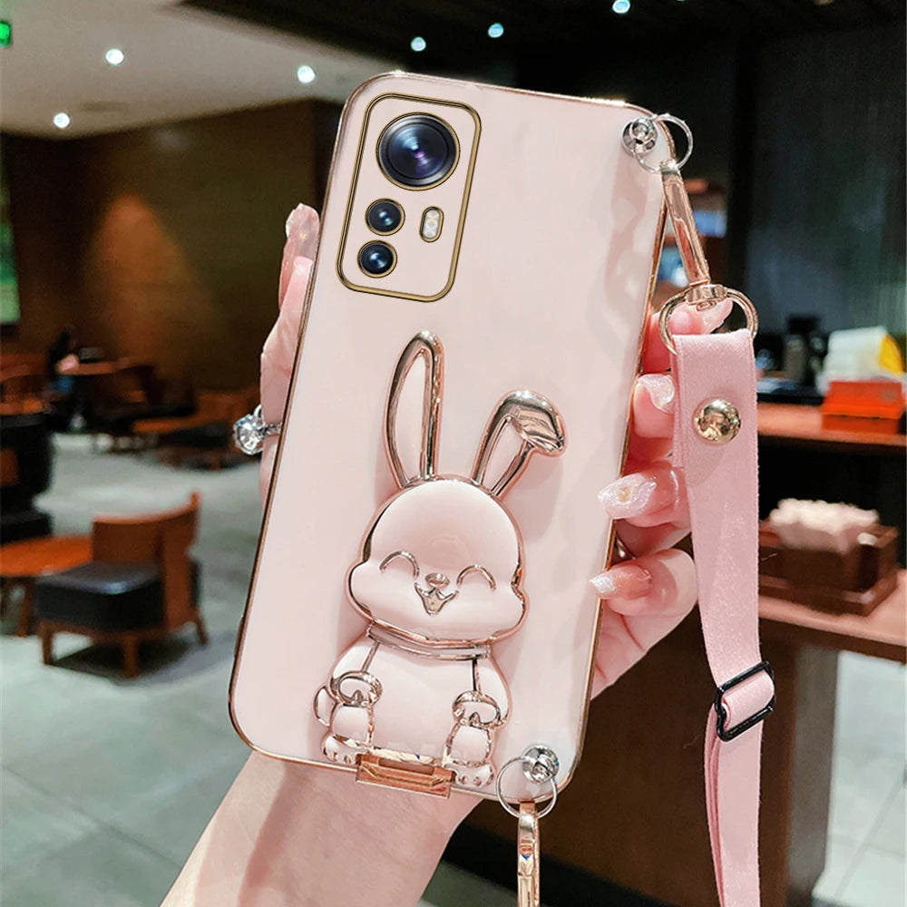 Crossbody Lanyard Phone Holder Case For Xiaomi Mi 12T 11T 12 13 10 11 Lite Mi13 13 Pro 13Lite 13Pro 5G 8 9 9T Ultra Stand Cove