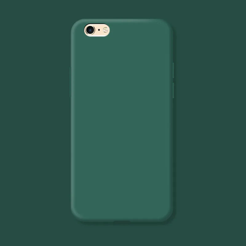 For iphone SE 2020 SE2 Fundas Original Case For iphoneSE 2020 Shockproof Liquid Silicone Protective Cover iphone SE 2020 Case