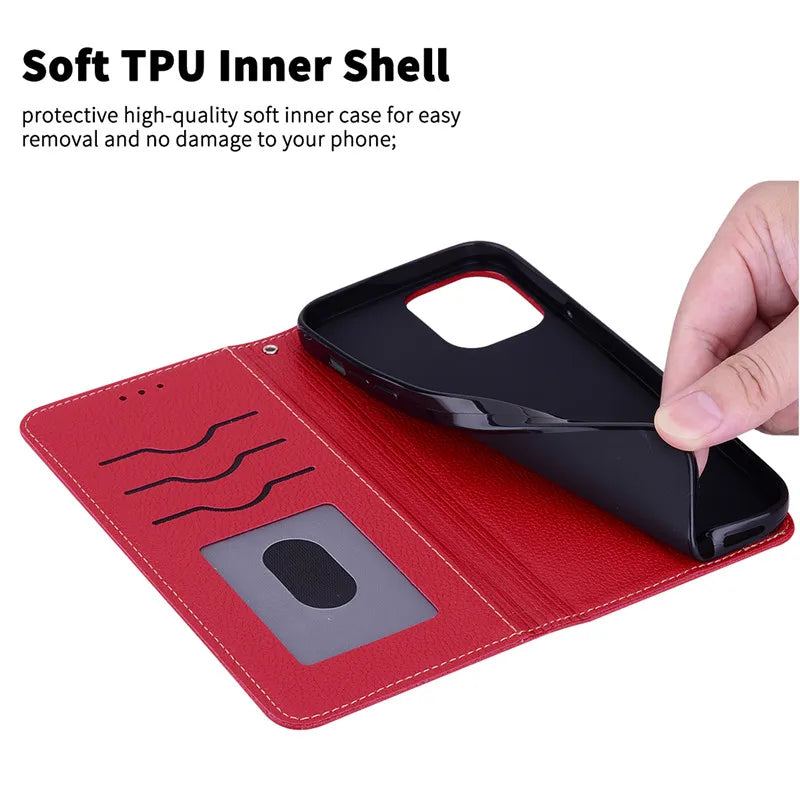 For iPhone Air Case iPhone 17 Case Wallet Leather Flip Cover For iPhone 17 Pro Max Phone Case Wallet Pouch Flip Fundas iPhone17