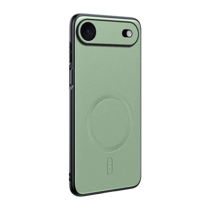 For Iphone 17 Air Case Magnetic Leather Shield Cover For Iphone 17 Air Anti-Fingerprint Non-Slip PC+TPU