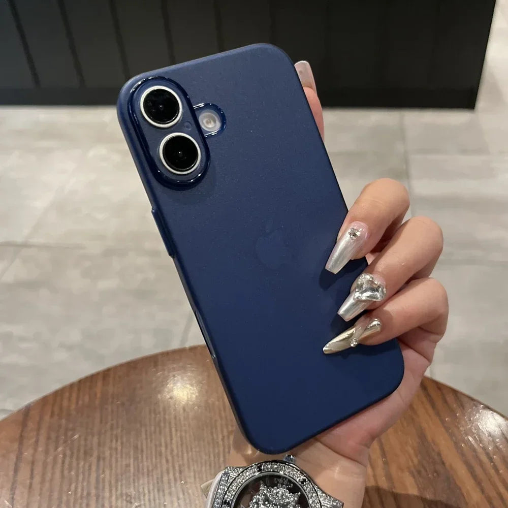 Ultra Thin PP Case For iPhone 17 16 15 14 13 12 11 Pro Max 16 15 Plus Matte Cover For iPhone 17 Air Slim Clear Shockproof Case