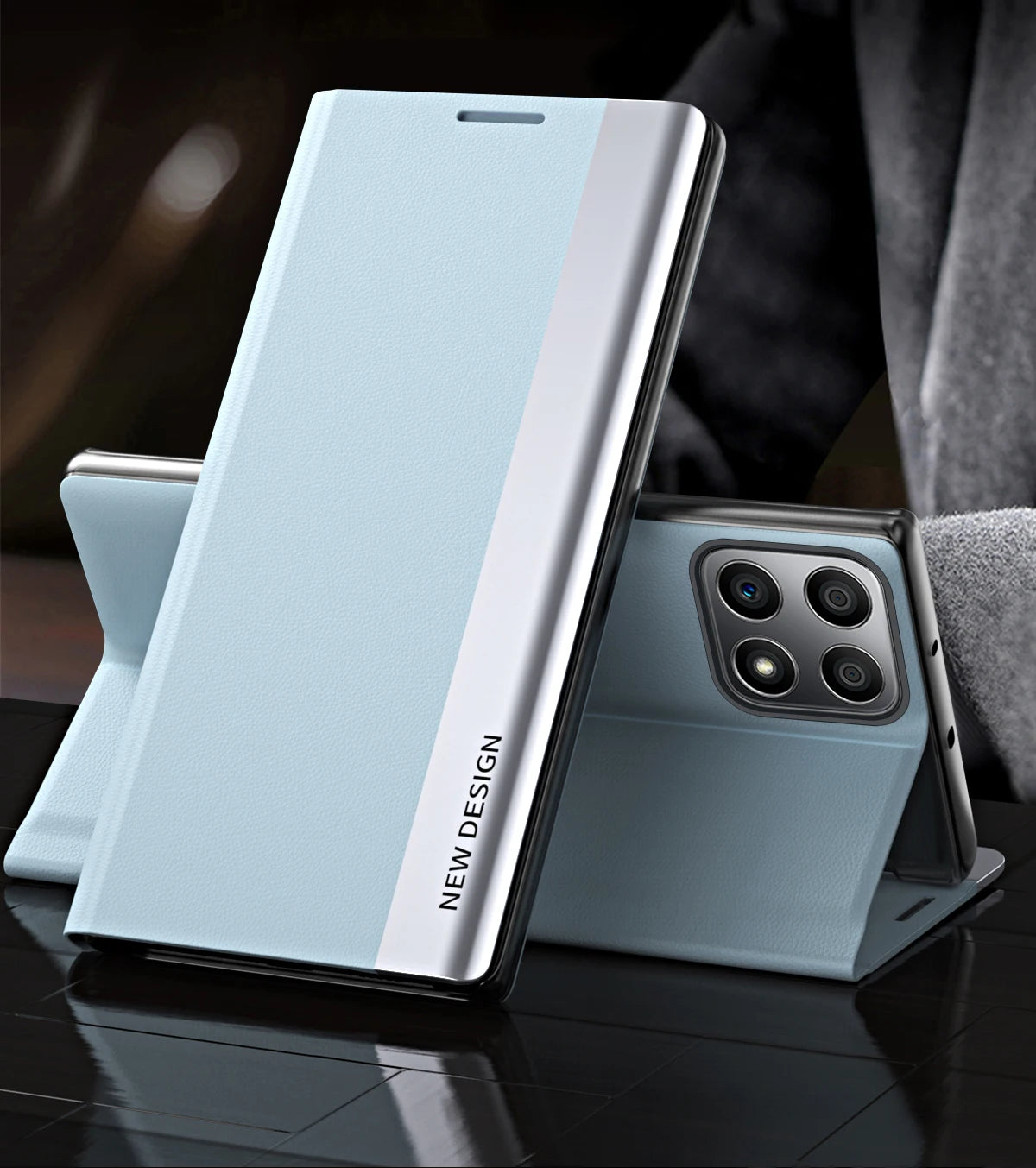 Funda For Samsung Galaxy S23 S22 S24 Ultra Case Leather Flip Plating Back Cover For Samsung S20 S21 FE Note 10 Plus 20 25 Ulltra