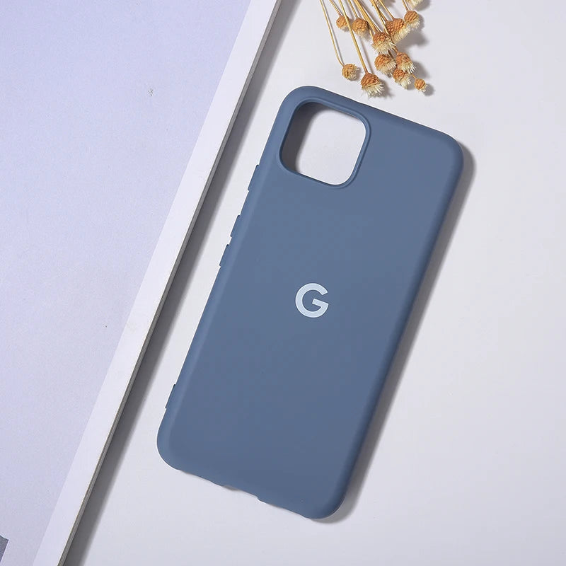 TPU Case For Google Pixel 4XL 5 5A 4 Liquid Silicone Case Cover Pixel 4A 4G 5G Shell Fundas Coque Soft Back Bumper Pixel 4 XL