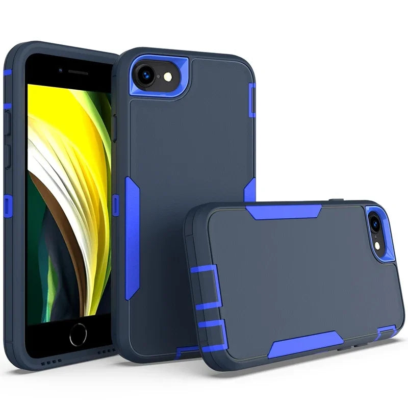 For iPhone SE 2022 Case Shockproof Matte Phone Bumper Hybrid Heavy Duty Cases For iPhone SE 2022 Back Covers iPhoneSE2022 Cover