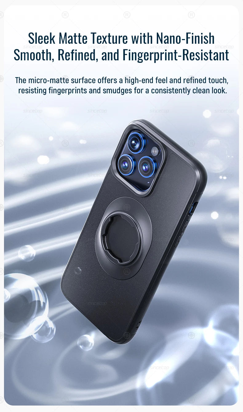 Shockproof Case for iPhone 17/16/15/14Plus/13/12/11Pro/XsMax/XR Quad-style Motorbike/Bike Holder/Car Mount with Lock-in Design