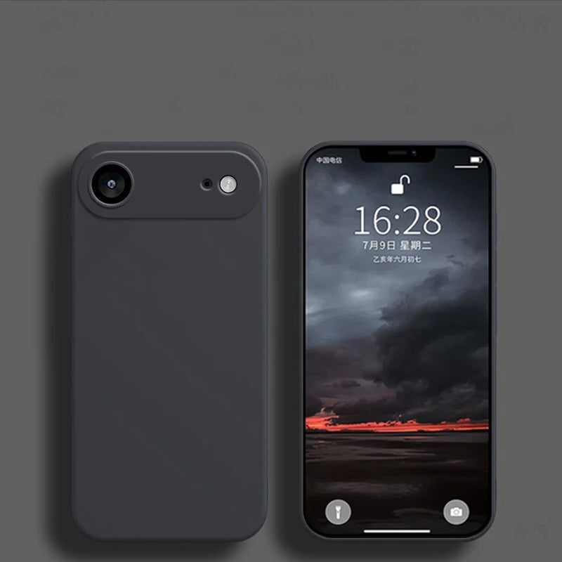 For iPhone 17 Air Case For Apple iPhone 17Air Cases Luxury TPU Anti-drop Liquid Silicone Protective Phone Cases iPhone17 Air