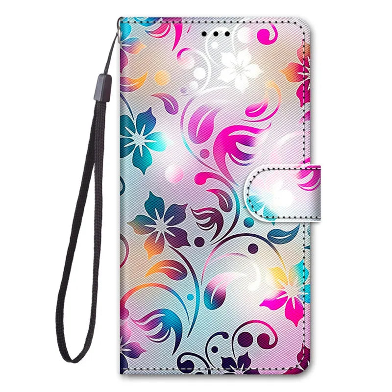 For iPhone 14 Pro Max Case Fashion PU Leather Flip Wallet Case on for Funda iPhone 11 12 13 14 Pro Max 14 Plus Phone Cover Coque