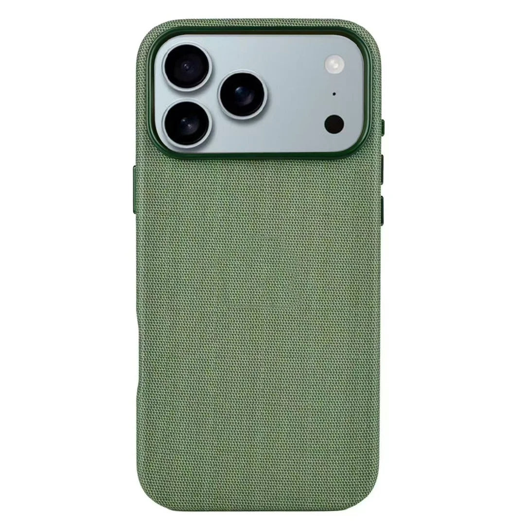 OP MagSafe Techwoven Magnetic Case for IPhone 17 Pro Max 17 Original Cases Wireless Charging Full Protect Cover with Packet Box