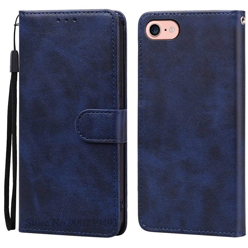 For iPhone SE 2020 Case Leather Flip Cover for iPhone 6 6S 7 8 Plus Cases Magnetic Wallet Phone Case For iPhon 6 6s Cover Coque