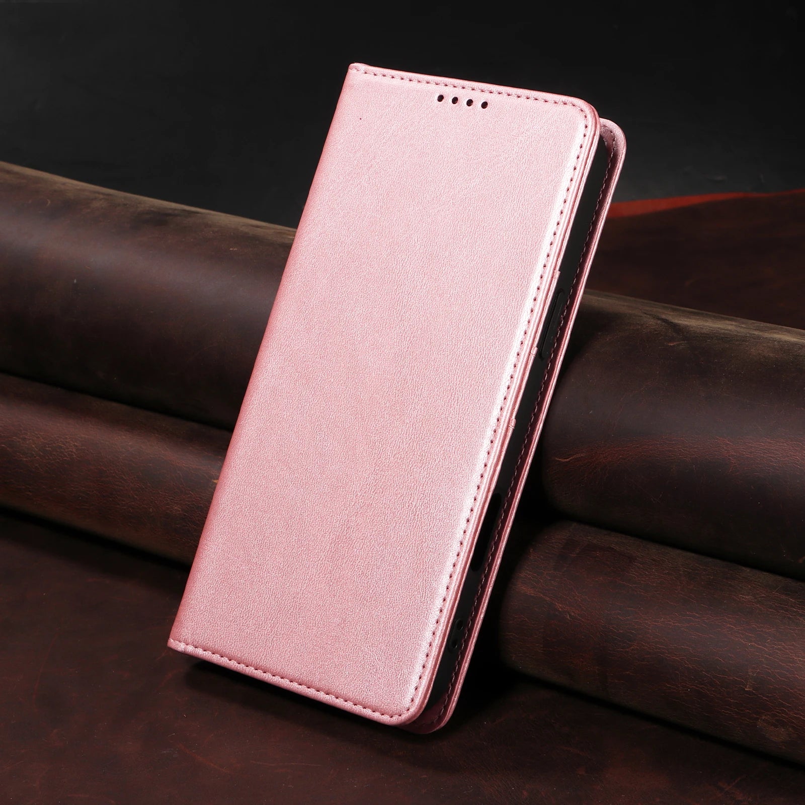 PU Leather Wallet Phone Case For iPhone 16E 16 Pro Max  15 Plus 14 13 12 Flip Cover Protective Magnetic With Picture Frame