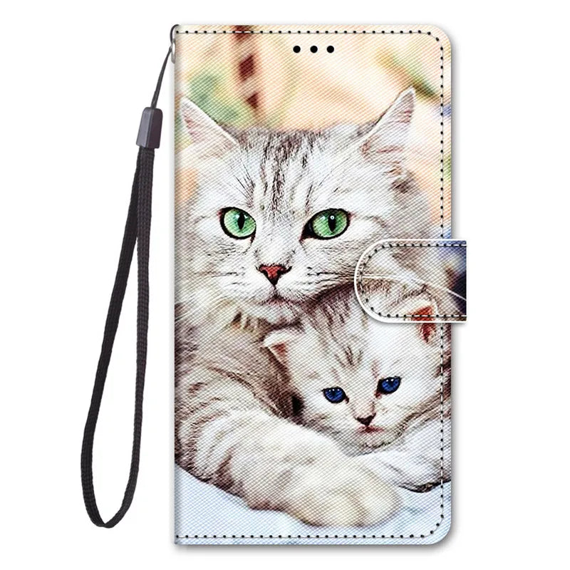For iPhone 14 Pro Max Case Fashion PU Leather Flip Wallet Case on for Funda iPhone 11 12 13 14 Pro Max 14 Plus Phone Cover Coque