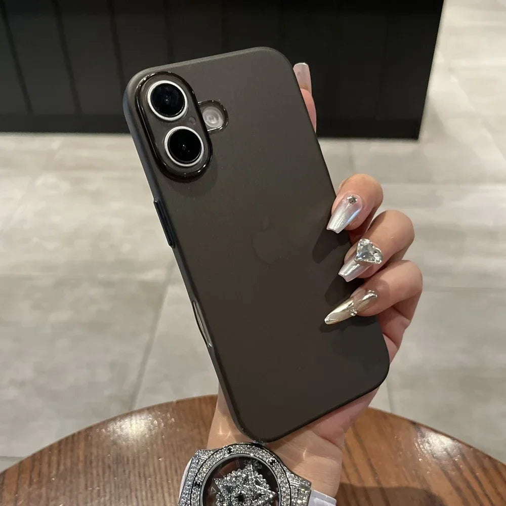 Ultra Thin PP Case For iPhone 17 16 15 14 13 12 11 Pro Max 16 15 Plus Matte Cover For iPhone 17 Air Slim Clear Shockproof Case