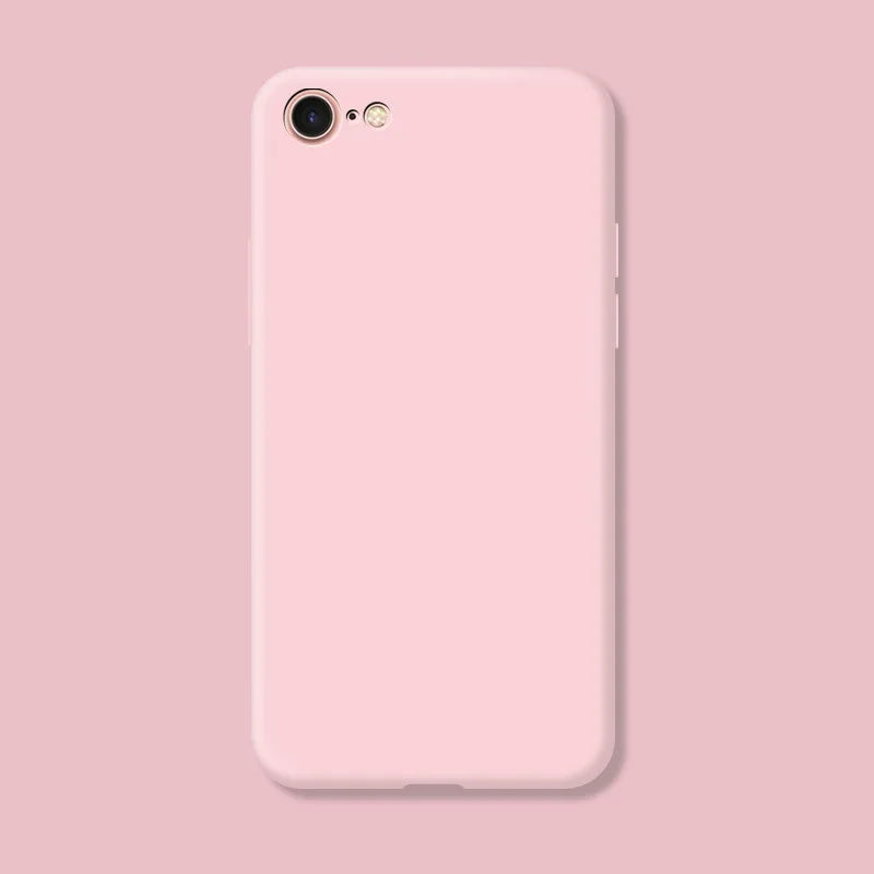 Original Case For iphone 7 8 SE 2020 2022 Shockproof TPU Liquid Silicone Protective Phone Back Cover for iphone 7 8 SE2 SE3 Case
