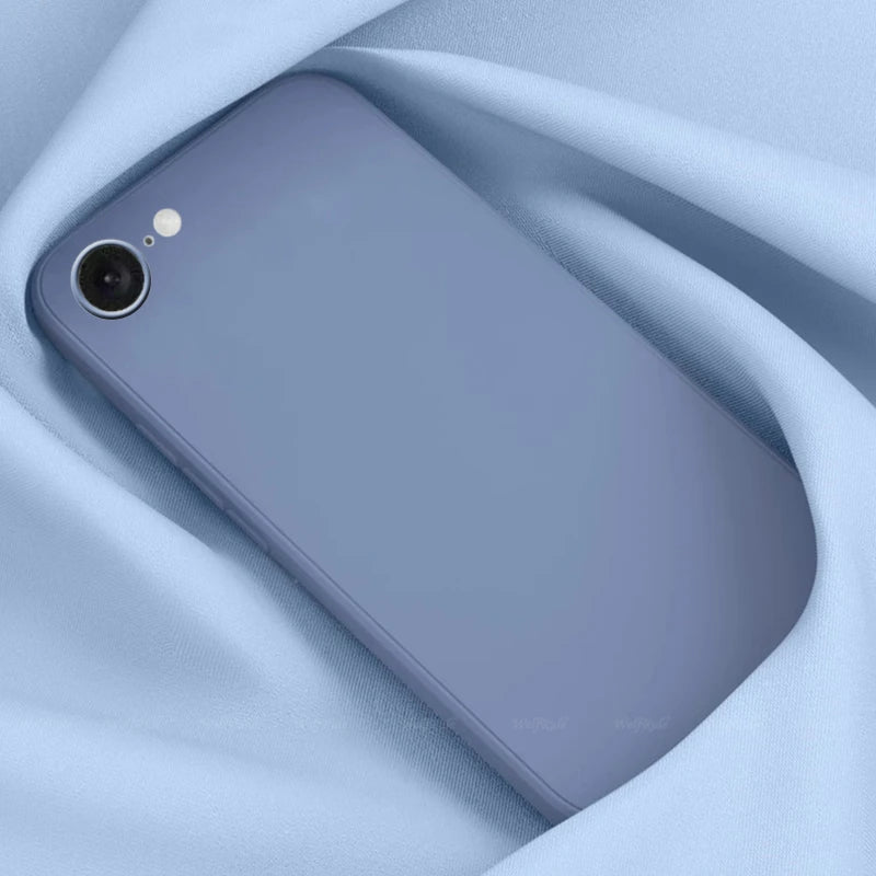 For Cover iPhone 16e Case For Apple iPhone 16e Capas New Liquid Silicone Bumper TPU Soft Cover For iPhone 16e iPhone16e Fundas