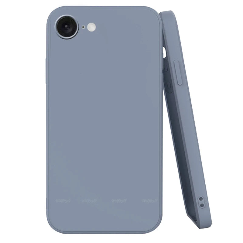 For Cover iPhone 16e Case For Apple iPhone 16e Capas New Liquid Silicone Bumper TPU Soft Cover For iPhone 16e iPhone16e Fundas