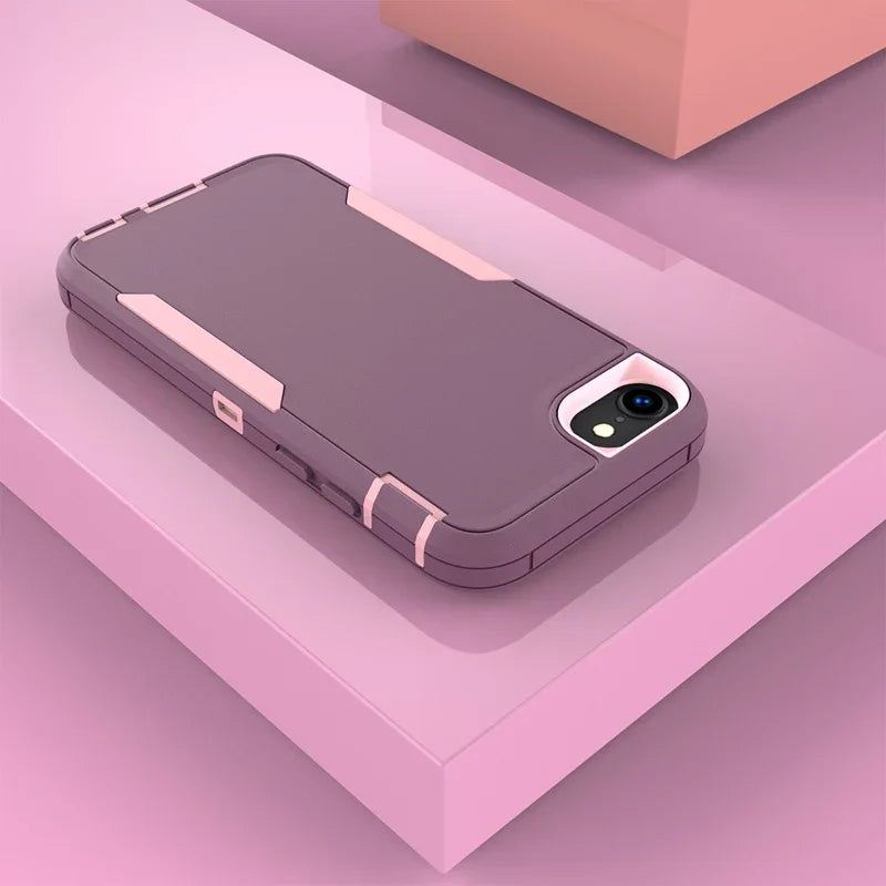 For iPhone SE 2022 Case Shockproof Matte Phone Bumper Hybrid Heavy Duty Cases For iPhone SE 2022 Back Covers iPhoneSE2022 Cover