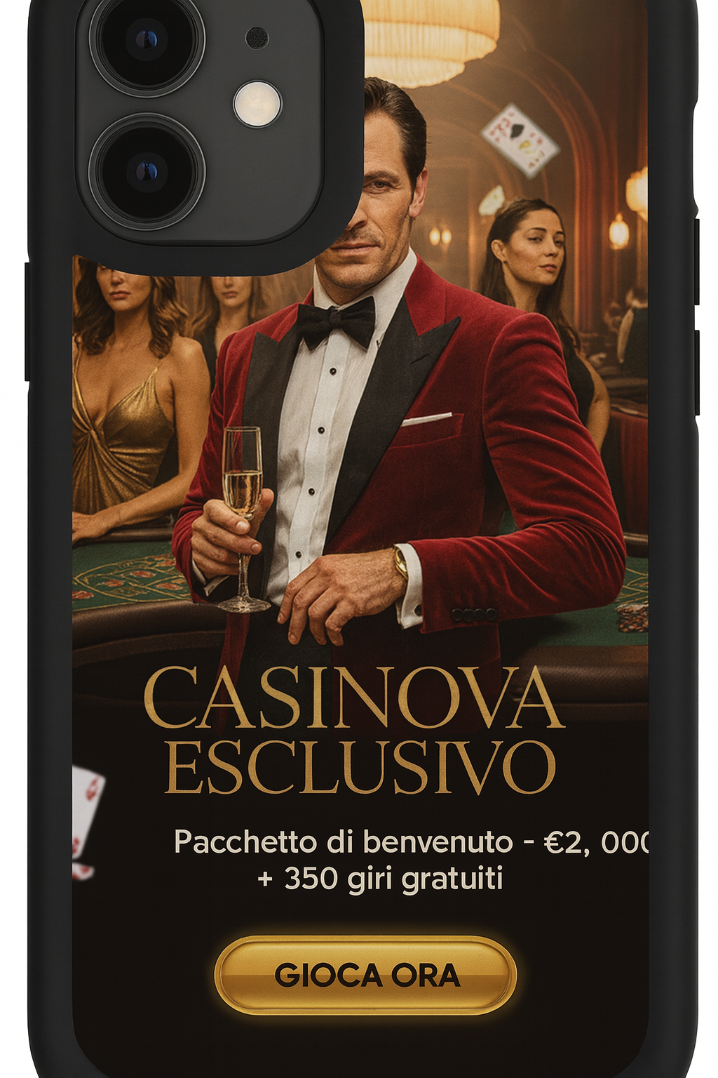 Custodia “Casinova Esclusivo” – Lusso e Stile da Tavolo Verde
