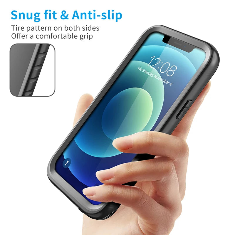 SPORTLINK Waterproof Case for iPhone 14 16 13 11 15 17 Pro Max SE 2nd 2020 3rd 2022 X 7 8 Shockproof Built-in Screen Protector