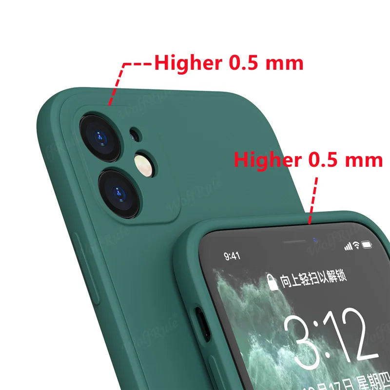 For Cover iPhone 16e Case For Apple iPhone 16e Capas New Liquid Silicone Bumper TPU Soft Cover For iPhone 16e iPhone16e Fundas