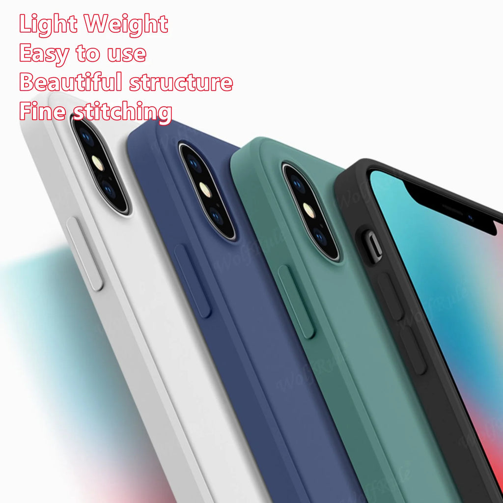For Cover iPhone 16e Case For Apple iPhone 16e Capas New Liquid Silicone Bumper TPU Soft Cover For iPhone 16e iPhone16e Fundas