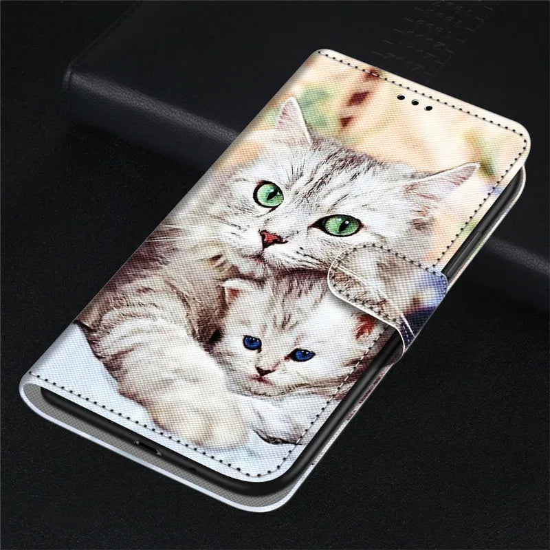 For iPhone 14 Pro Max Case Fashion PU Leather Flip Wallet Case on for Funda iPhone 11 12 13 14 Pro Max 14 Plus Phone Cover Coque