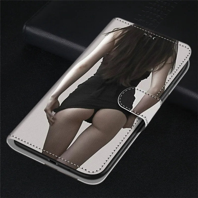 For iPhone 14 Pro Max Case Fashion PU Leather Flip Wallet Case on for Funda iPhone 11 12 13 14 Pro Max 14 Plus Phone Cover Coque