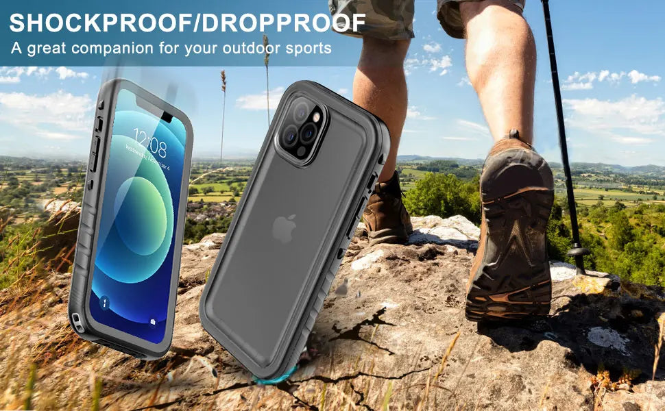 SPORTLINK Waterproof Case for iPhone 14 16 13 11 15 17 Pro Max SE 2nd 2020 3rd 2022 X 7 8 Shockproof Built-in Screen Protector