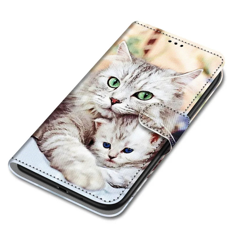For iPhone 14 Pro Max Case Fashion PU Leather Flip Wallet Case on for Funda iPhone 11 12 13 14 Pro Max 14 Plus Phone Cover Coque