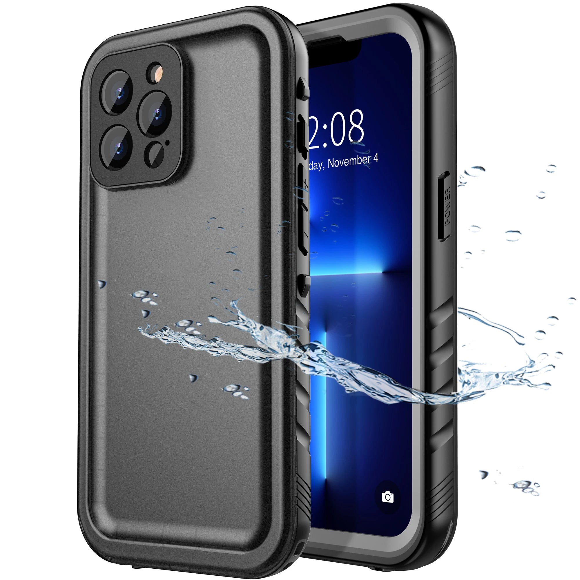SPORTLINK Waterproof Case for iPhone 14 16 13 11 15 17 Pro Max SE 2nd 2020 3rd 2022 X 7 8 Shockproof Built-in Screen Protector